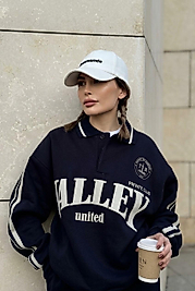 Kadın 3 İplik Sweat Baggy ikili takım